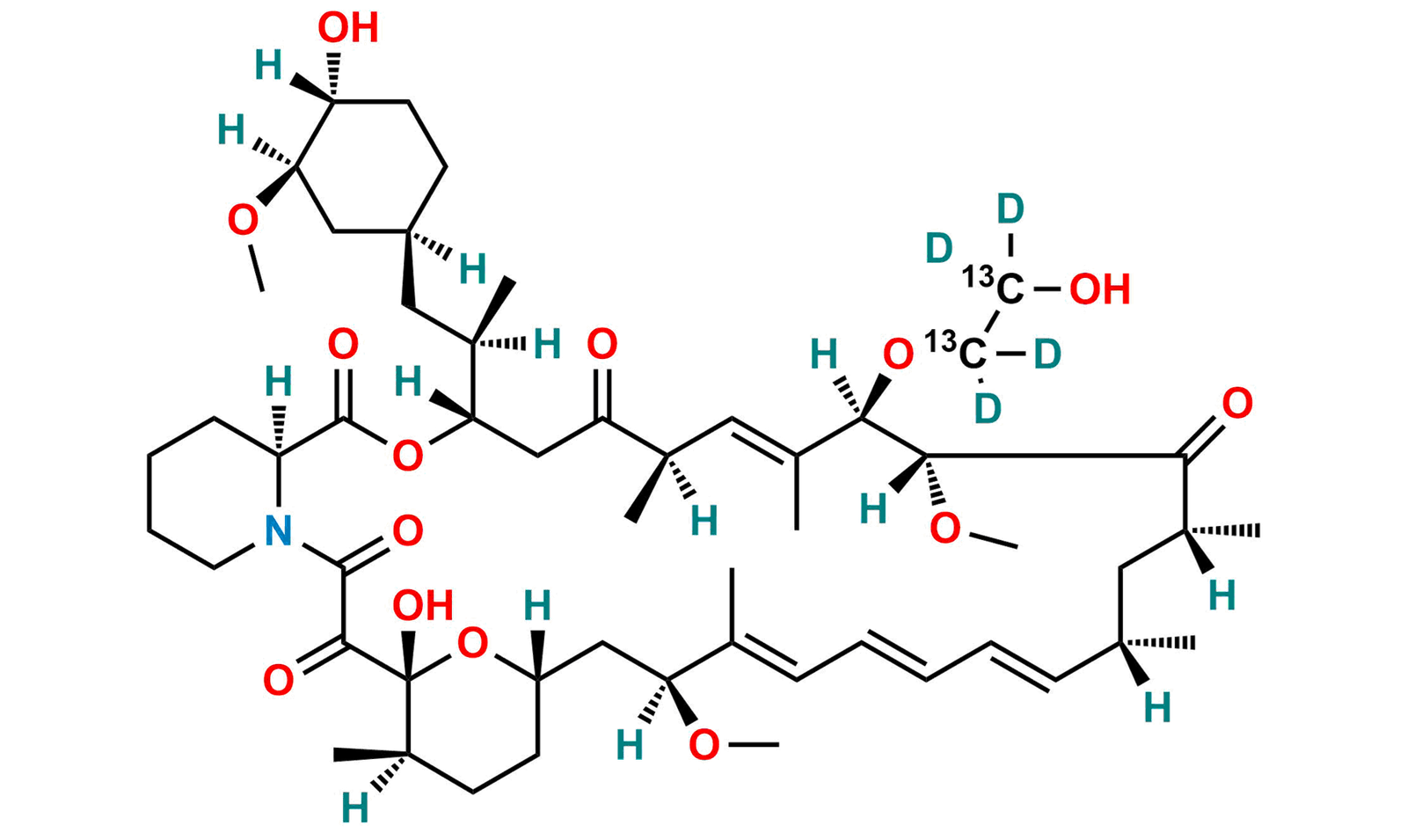 Everolimus EP Impurity D-13C2-D4